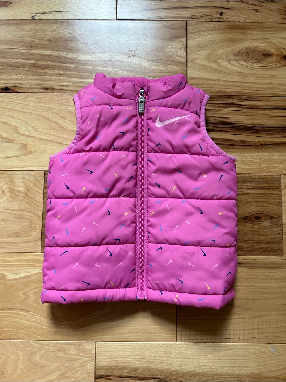 Nike Kids Pink Puffer Vest - 12month